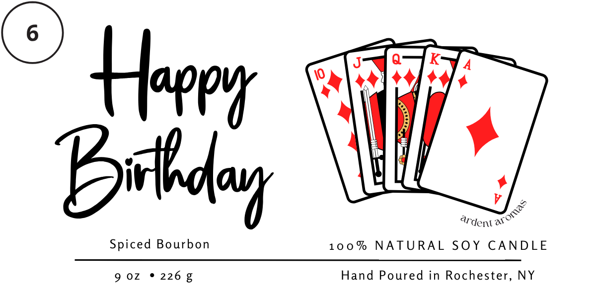 CANDLES- HAPPY BIRTHDAY