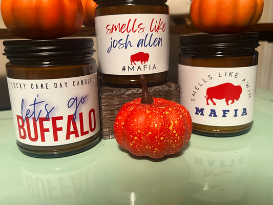 CANDLES- BUFFALO FOOTBALL